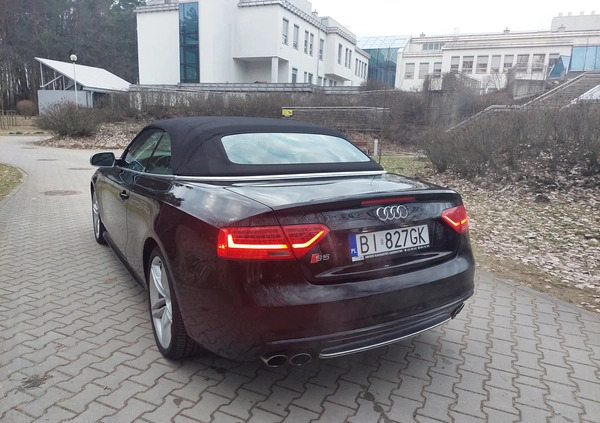 Audi S5 cena 109000 przebieg: 67000, rok produkcji 2016 z Siemiatycze małe 326
